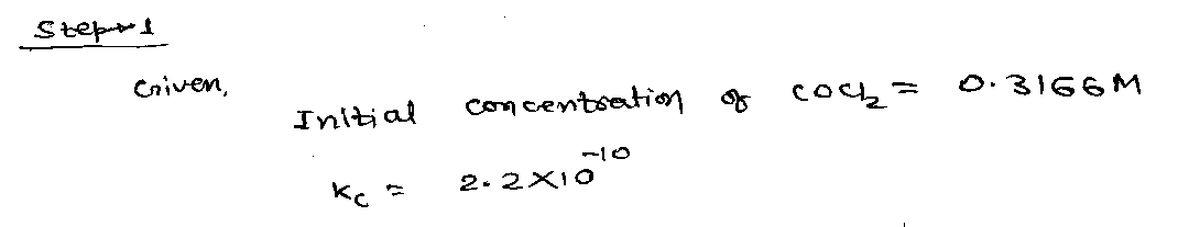 Chemistry homework question answer, step 1, image 1